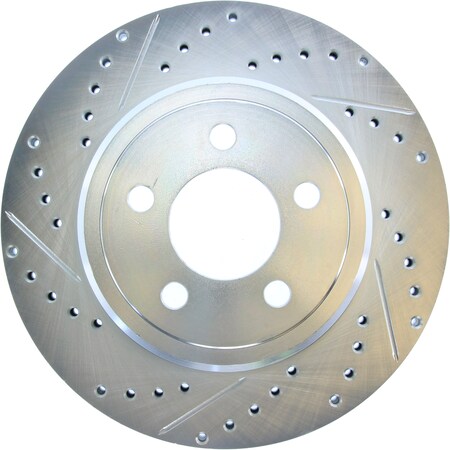 Centric Parts DrilLED/Slotted Rtr, 227.63062R 227.63062R